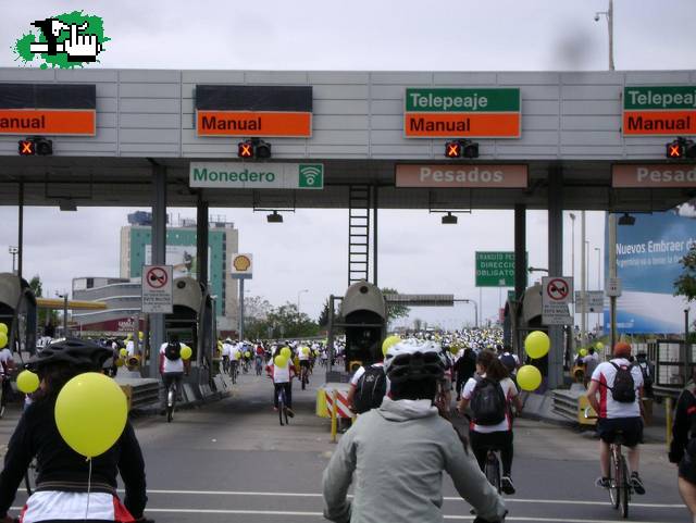 Ciclistas en la ruta 