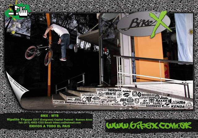 Nueva Publicidad de BikeX en la Induce Nº 12