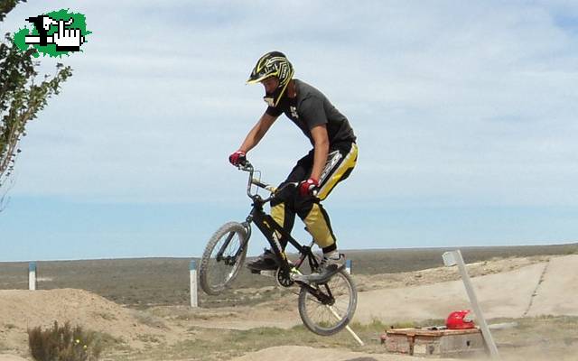 En la pista de puerto madryn