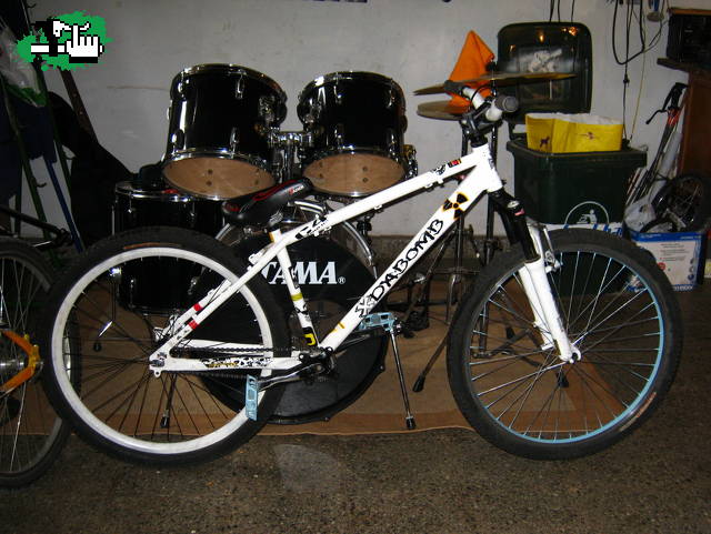 Mi bike ! terminada no jodo mas ...