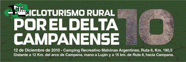 SEGUNDO CICLOTURISMO POR EL DELTA CAMPANENSE