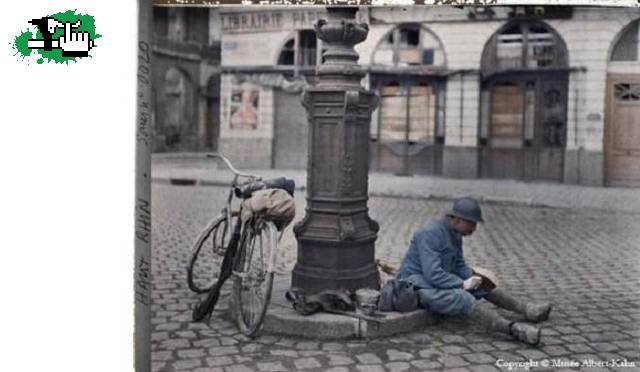Soldado y su Bicicleta