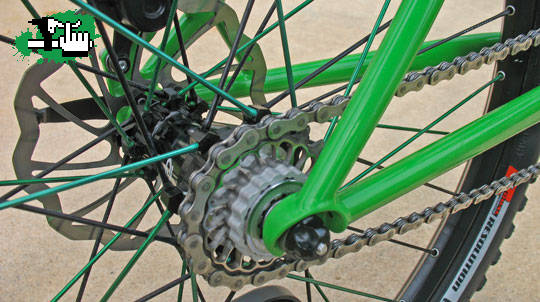 Como "single speedeo" una Scott YZ 25 ?