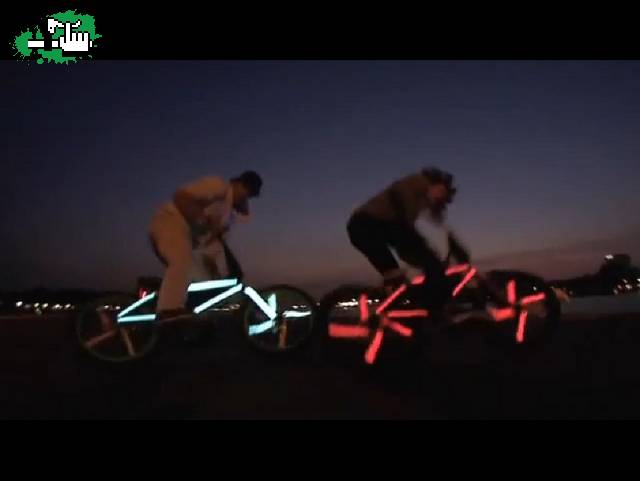 LUCES EN BMX!