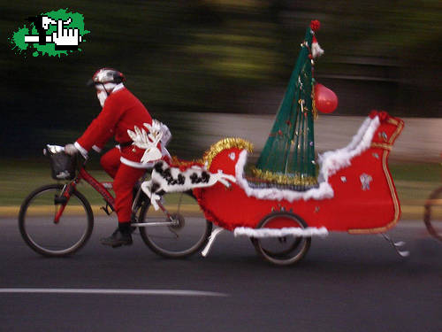 A PAPA NOEL lo agarro la protectora de animales