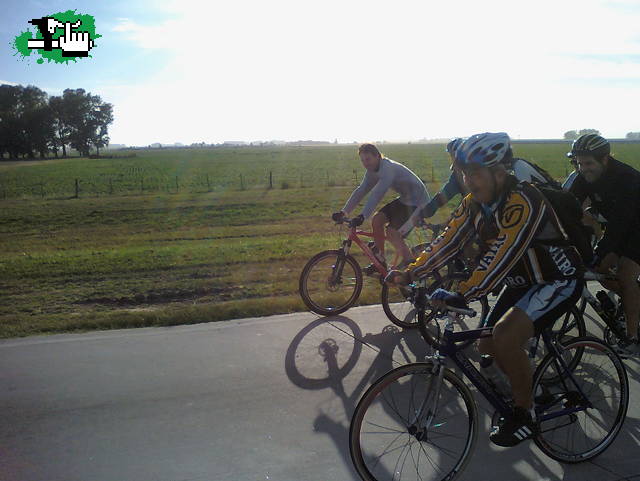 Lujan con el Team