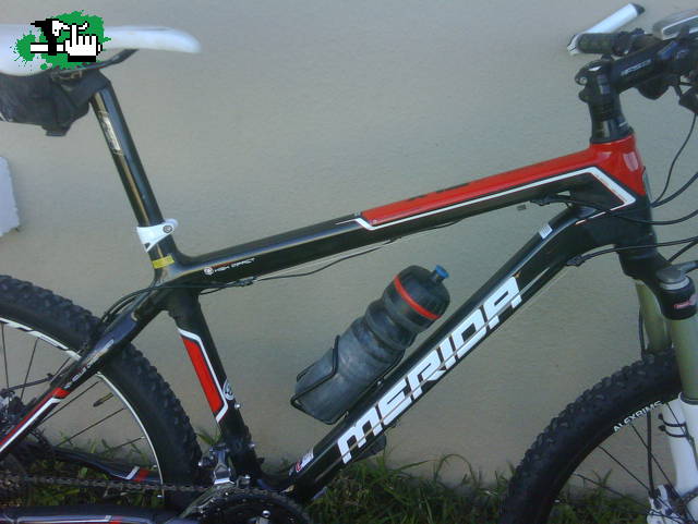 Bicicleta MERIDA FLX 800D 2010 CARBONO usada en venta BTT