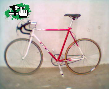 bici pista cuadro sport(hierro) el resto aluminio+ porta equipaje