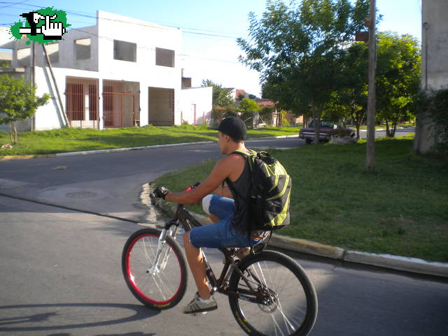 saliendo