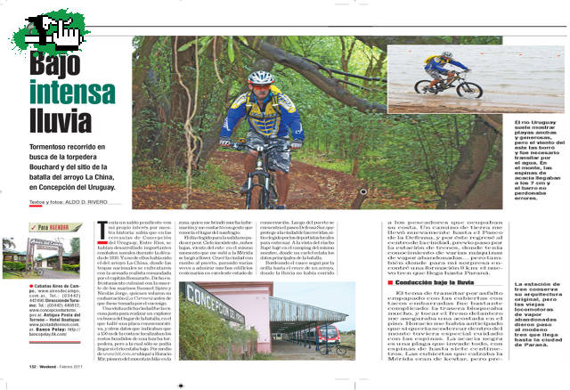 WEEKEND Nº 461 EXPLORER LLUVIOSO