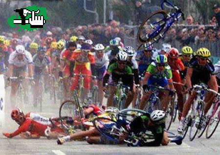 !miraa una bici voladora !