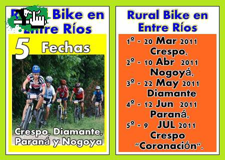 Rural Bike en Entre rios. ( fechas )