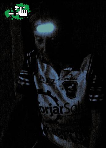 Salida nocturna en tándem y el estadio Bicentenario!