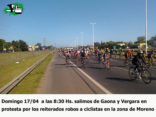 Por los reiterados robos en la zona del arroyo los perros en Moreno....