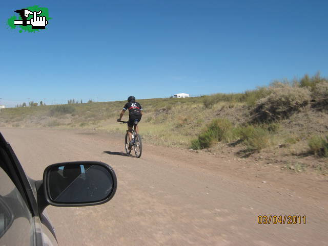 por el cañon llegando a nihuil