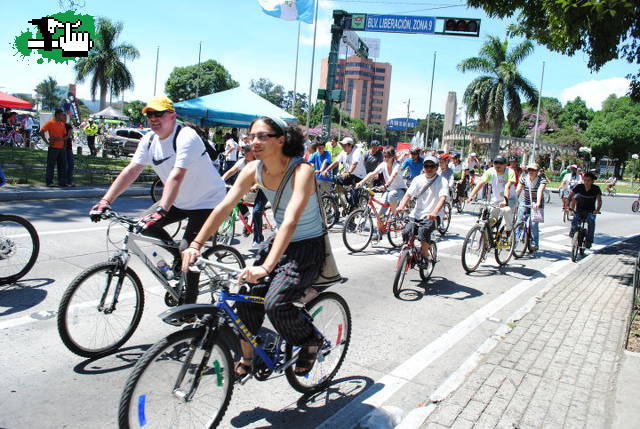 El dia esperado pedalear en la CIUDAD 