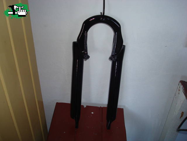 prepoarando la horca de suspencion
