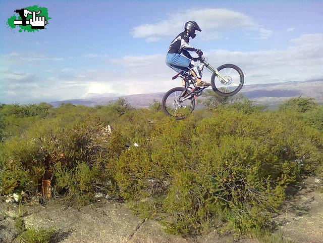Mi Maccha volando en cura Brochero!!