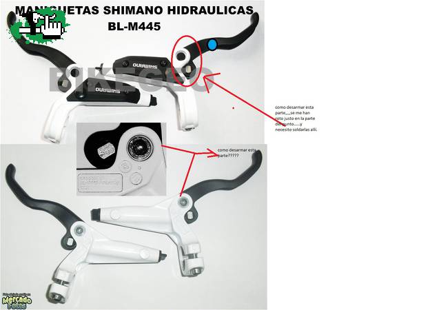 Ayuda con frenos shimano m445