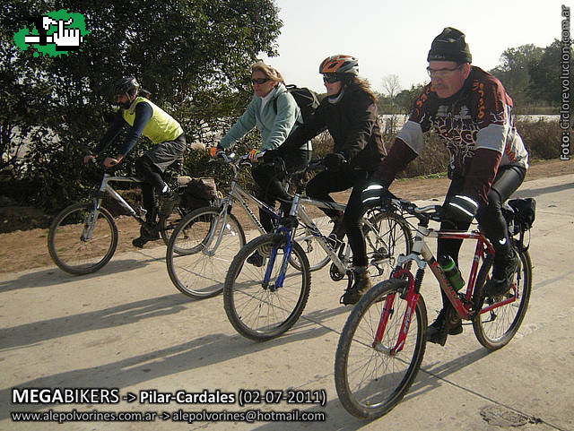 Megabikers: Pilar-Cardales (02.07.2011)