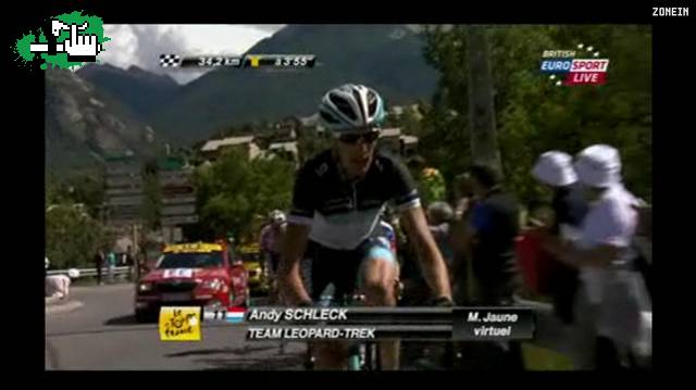 Schleck apareció