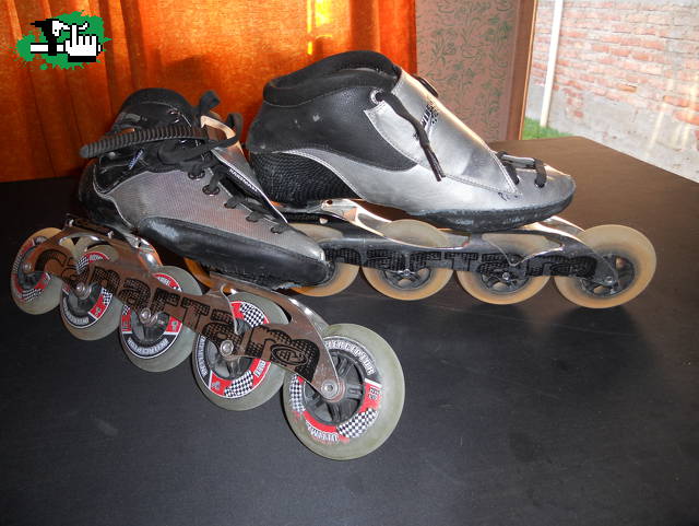 vendo  o permuto patines de carrera profesionales  Powerslide