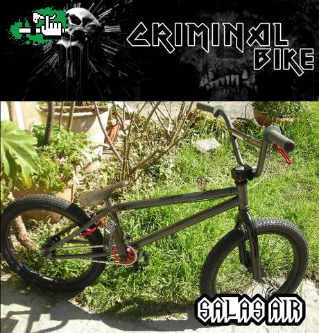 CRIMINAL BIKE EN SALAS AIR Foto Bicicleta BTT