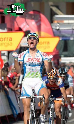 Marcel Kittel gana 7ma. Etapa de la Vuelta a España.