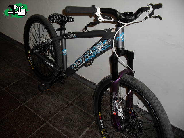 asi quedo la bike al final!