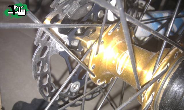 nueva adquicicion! Hope Disc Mono Mini Pro Lightweight 140mm!
