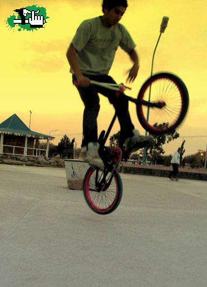 one hand