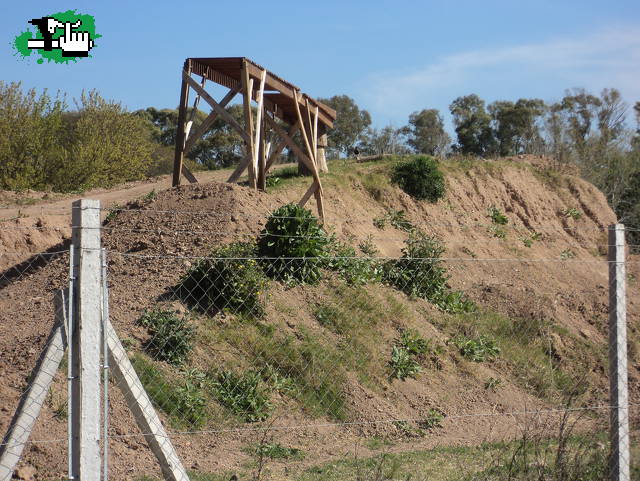 Obra todavia en construccion en Parque Sarmiento.