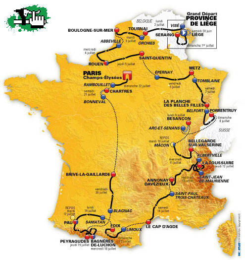 TOUR DE FRANCIA 2012