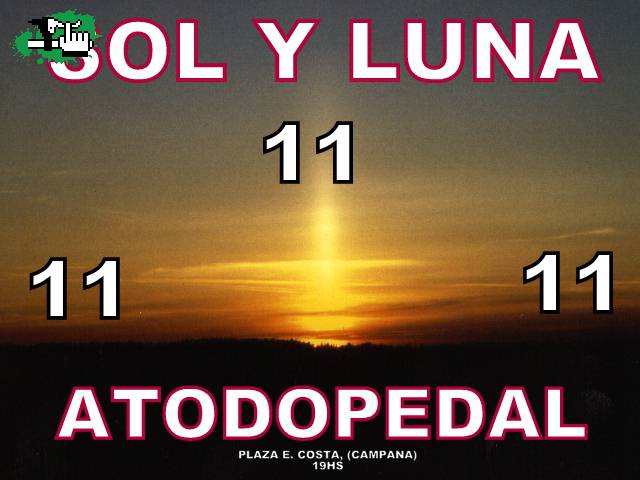 SOL Y LUNA "ATODOPEDAL"