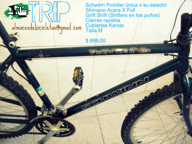 bicicleta schwinn frontier