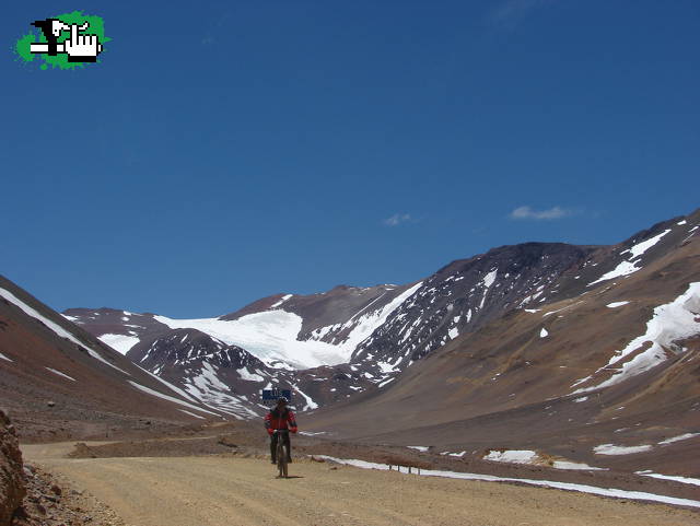 A 4300 msnm en MTB. Cordillera de Los Andes.  Camino a Chile por el Paso de Agua Negra.  