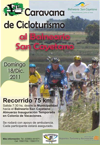 CICLOTURISMO BALNEARIO SAN CAYETANO