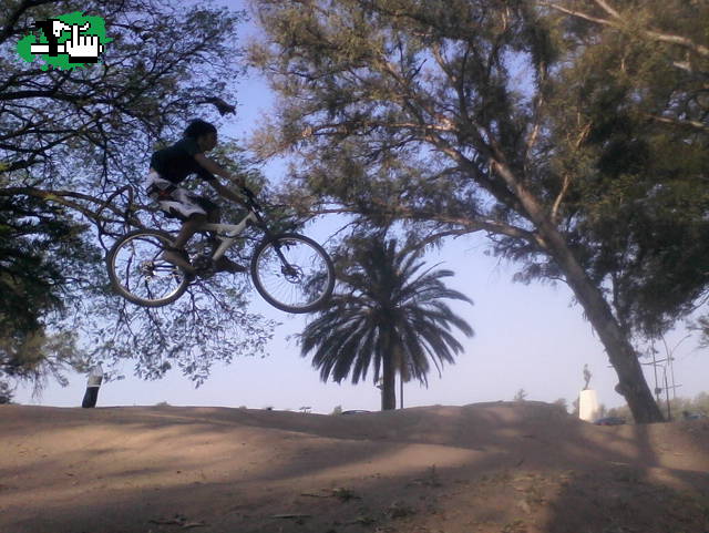 Calentando un poco en el Parque