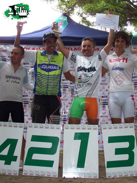 Podio con el Chueco Gili!!!