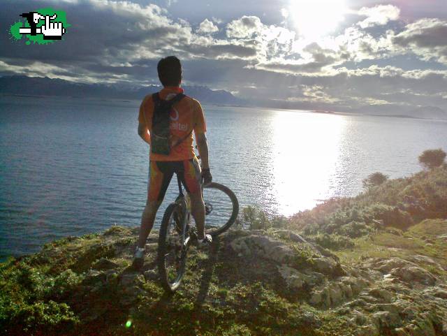 Admirando el paisaje