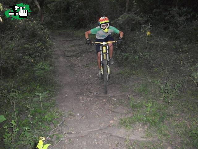 Probando la Bike de un Amigo