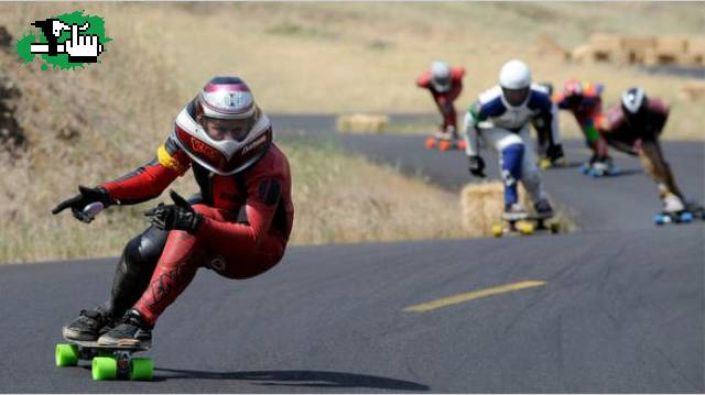 Accidente de longboard en Bariloche. Tema: Cascos y su mal uso.
