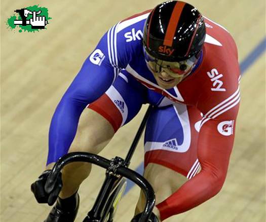 chris hoy gana la prueba de velocidad