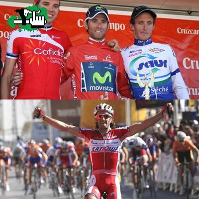 valverde la general ;moreno la etapa