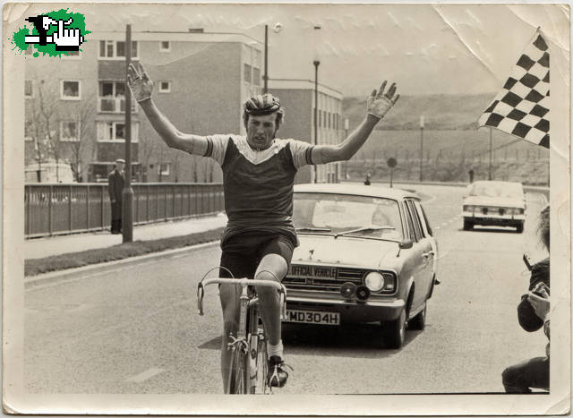 Arthur Linton...ciclista galés. murió a los 24 años.( Foto: Phil Griffiths)