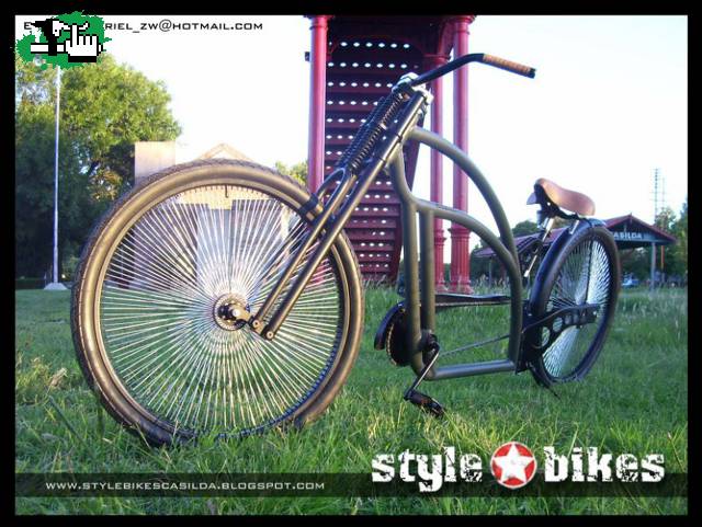 Bicicleta Bobber Militar