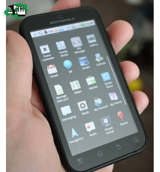motorola defy liberado por dirt street