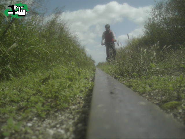 Entre vías y viento!!!!