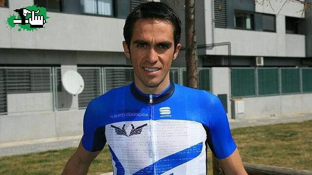 Nuevo Maillot de entrenamiento de Alberto Contador.