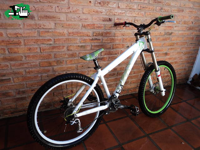 Mi bike con algunos cambios